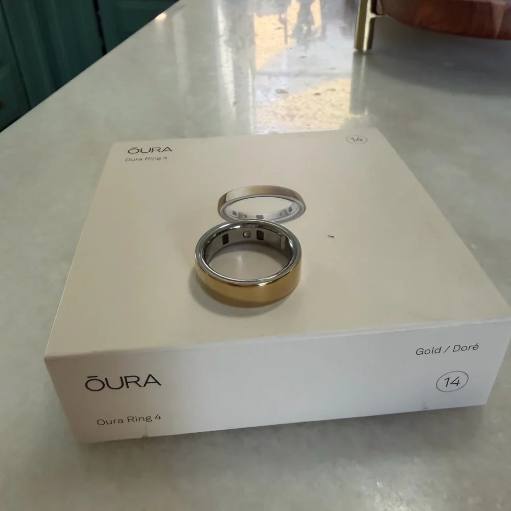 Gold Oura Ring 4